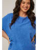 Curvy Lady Blouse blauw