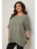 Curvy Lady Bluse in Khaki