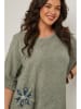 Curvy Lady Bluse in Khaki