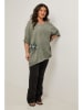 Curvy Lady Bluse in Khaki