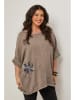 Curvy Lady Bluse in Taupe