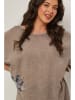 Curvy Lady Bluse in Taupe