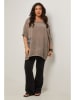 Curvy Lady Bluse in Taupe