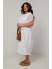 Curvy Lady Jurk wit