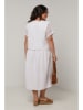 Curvy Lady Jurk wit