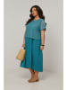 Curvy Lady Sukienka w kolorze morskim