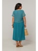 Curvy Lady Sukienka w kolorze morskim