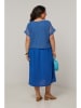 Curvy Lady Jurk blauw