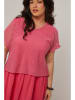 Curvy Lady Kleid in Rosa