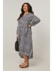 Curvy Lady Kleid in Dunkelblau