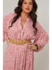 Curvy Lady Kleid in Rosa