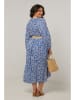 Curvy Lady Sukienka w kolorze niebieskim