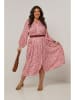 Curvy Lady Kleid in Rosa