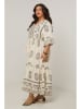 Curvy Lady Jurk beige