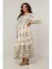 Curvy Lady Kleid in Beige