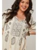 Curvy Lady Jurk beige