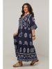 Curvy Lady Jurk donkerblauw
