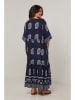 Curvy Lady Jurk donkerblauw