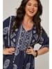 Curvy Lady Jurk donkerblauw