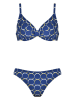 Naturana Bikini w kolorze niebieskim