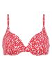 Naturana Bikini-Oberteil in Rot