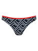 Naturana Figi bikini "Mademoiselle" w kolorze czarno-biało-czerwonym