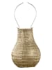 Lumiz LED-Solarlaterne ''Occult Bulb'' in Gold - (H)20 x Ø 16 cm