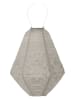 Lumiz Lampion solarny LED "Marrakesh Can" w kolorze beżowym - wys. 37,5 x Ø 30 cm