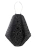 Lumiz LED-Solarlaterne ''Mosaic Can'' in Schwarz - (H)37,5 x Ø 30 cm