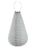 Lumiz Ledsolarlantaarn "Spectare Drop'' zilverkleurig - (H)48 x Ø 28 cm