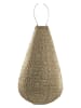 Lumiz Ledsolarlantaarn "Fiore Drop'' goudkleurig - (H)48 x Ø 28 cm