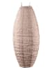 Lumiz LED-Solarlaterne ''Bazaar Long Oval'' in Beige - (H)45 x Ø 20 cm