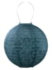 Lumiz Lampion solarny LED "Marrakesh Rond" w kolorze morskim - Ø 30 cm