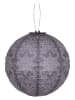 Lumiz LED-Solarlaterne ''Marrakesh Rond'' in Lila - Ø 30 cm