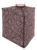 Lumiz Ledsolarlantaarn "Topaze Triangle'' lichtbruin - (H)30 x Ø 28 cm