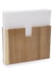 ppd Serviettenhalter "Pure" in Hellbraun - (B)12,8 x (H)8 x (T)4 cm