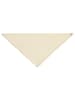 Lässig Musselin-Dreieckstuch in Creme