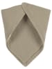 Lässig Musselin-Dreieckstuch in Khaki