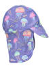Color Kids Nackenschutzcap in Lila