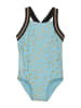 Color Kids Badeanzug in Hellblau/ Gold