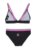 Color Kids Bikini in Schwarz/ Bunt