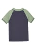 Color Kids Badeshirt in Grau/ Grün