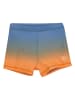 Color Kids Badehose in Blau/ Orange
