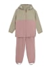 Color Kids Regenoutfit in Rosa/ Khaki