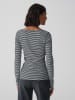 OPUS Longsleeve in Weiß/ Schwarz