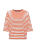 OPUS Shirt oranje/wit