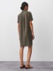 Someday Leinen-Kleid in Khaki