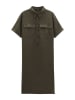 Someday Leinen-Kleid in Khaki