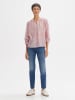 OPUS Blouse grijs/oranje