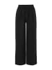 OPUS Leinen-Hose in Schwarz